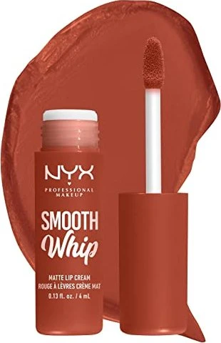 NYX Smooth Whip Matte Lip Cream Lippenstift 06 Faux Fur, 4ml