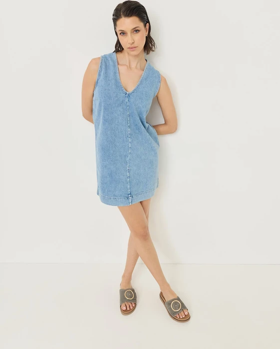 Tamaris Lederpantolette grün (Damen)