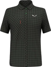 Salewa Puez Dry'Ton Hemd kurzarm dark olive (Herren)