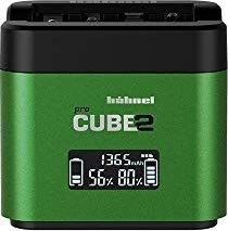 Hähnel ProCube 2 Doppelladegerät für Fujifilm/Panasonic