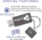 Integral Crypto Drive FIPS 197 8GB, USB-A, USB 3.2 Gen 1×1, 3er-Pack Vorschaubild