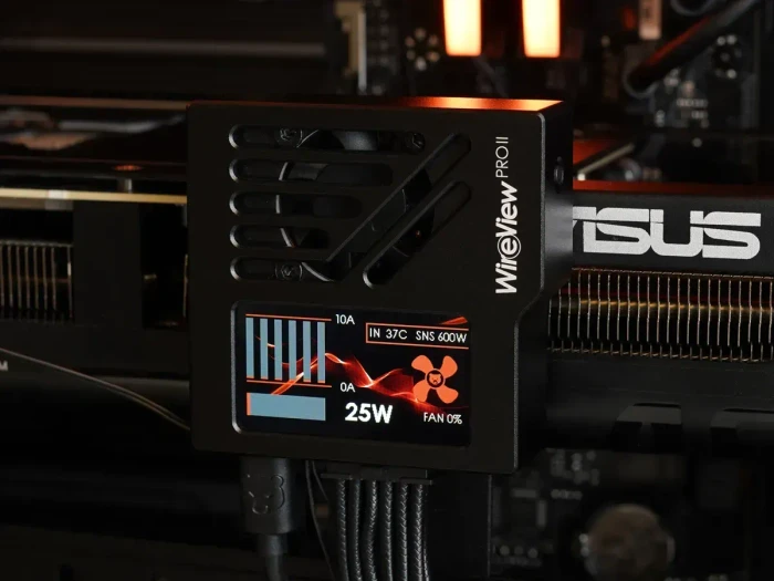 Thermal Grizzly WireView Pro II GPU Reverse, 90°, 12V-2x6, Sense-Pins an der Unterseite, White Edition, weiß