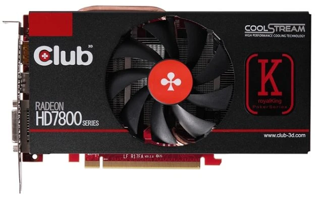 Club 3D Radeon HD 7850 royalKing, 2GB GDDR5, DVI, HDMI, 2x mDP