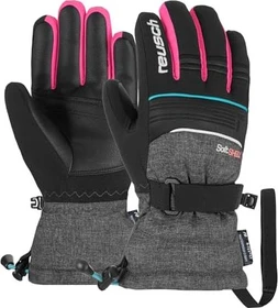 Reusch Kondor R-Tex XT Skihandschuhe black/black melange/knockout pink (Junior)