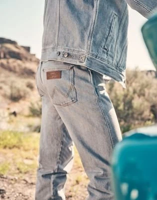 Wrangler Frontier Jeans light ice (Herren)