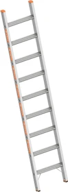 Layher Topic 1042 Alu Anlegeleiter, 9 Stufen