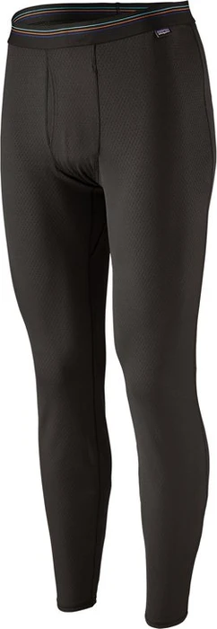 Patagonia Capilene Midweight Bottoms Hose lang schwarz (Herren)