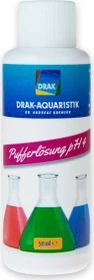 DRAK-Aquaristik pH-Pufferlösung, pH 4, rotgefärbt, 50ml