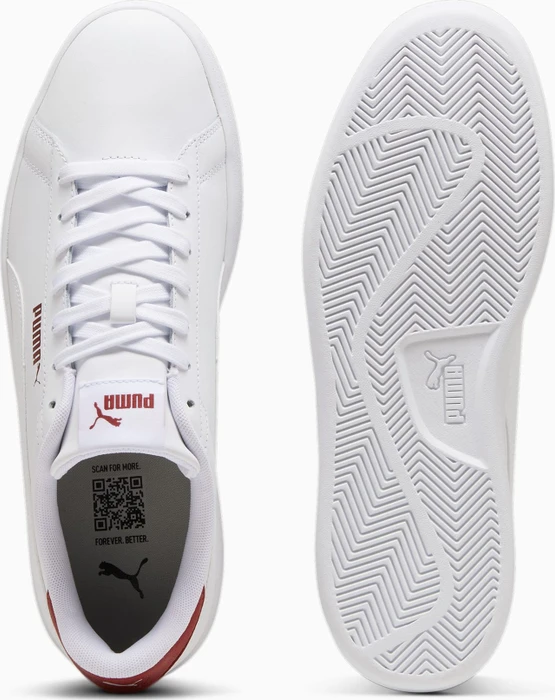 Puma Smash 3.0 L puma white/intense red