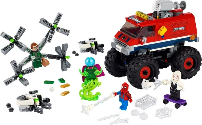 LEGO Marvel Super Heroes Spielset - Spider-Mans Monstertruck vs. Mysterio