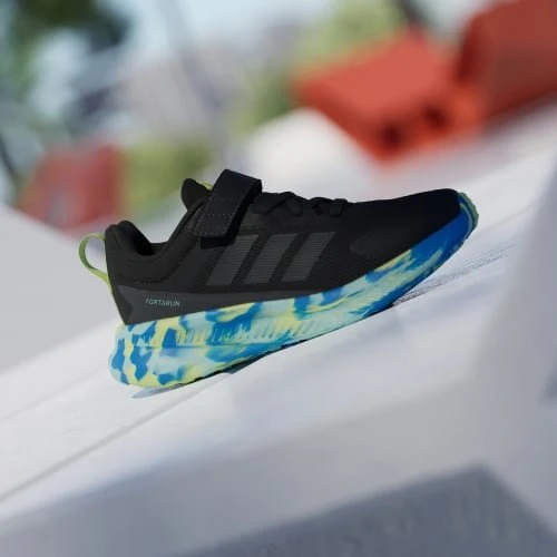 adidas Fortarun 4.0 carbon/grey six/semi flash aqua (Junior)