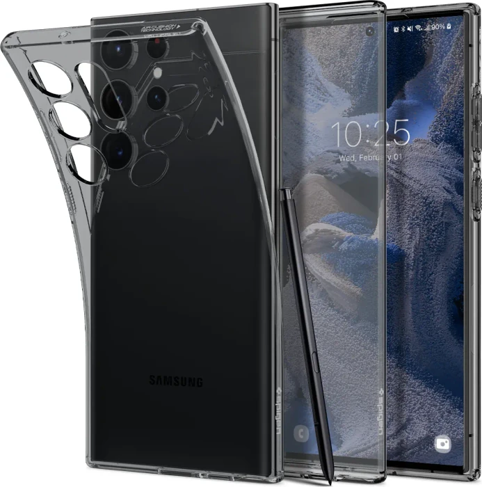 Spigen Liquid Crystal für Samsung Galaxy S23 Ultra Space Crystal