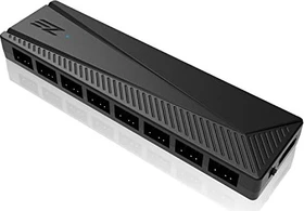 EZDIY-FAB ARGB PWM Lüfter Hub, Licht- und Lüftersteuerung, 8-fach
