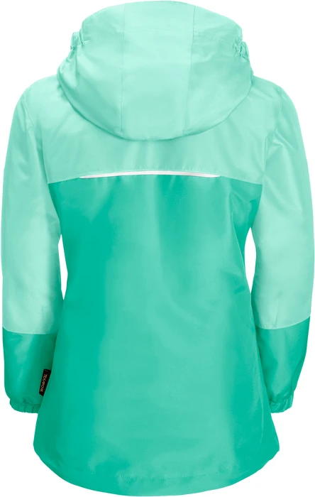 Jack Wolfskin Girls Iceland 3in1 Funktionsjacke electric green (Junior)
