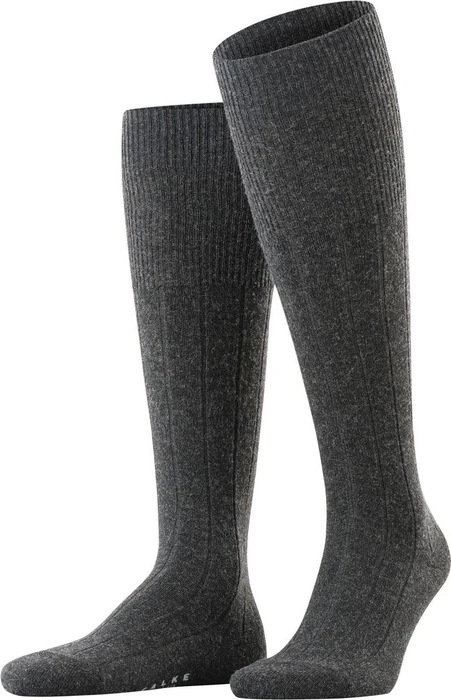 Falke Lhasa Rib Socken anthra.mel (Herren)