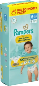 Pampers Premium Protection Gr.5 Einwegwindel, 11-16kg,    50 Stück