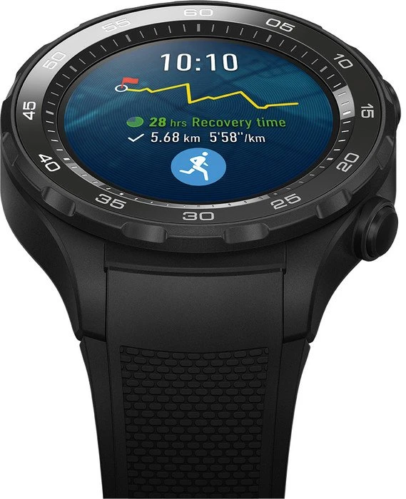 Huawei Watch 2 mit Sportarmband schwarz