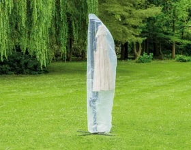 Wehncke Schutzhülle für Ampelschirm 64x250cm transparent