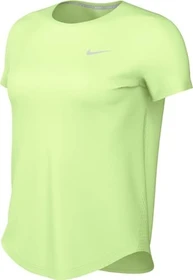 Nike Tempo Dri-FIT Laufshirt kurzarm gelb (Damen)