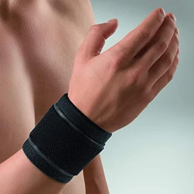 Bort Medical ActiveColor Handgelenkbandage Größe M schwarz, 1 Stück