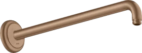 Hansgrohe AXOR Montreux Brausearm 389mm brushed red gold