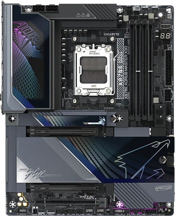 GIGABYTE X870E AORUS Master X3D (AMD AM5)