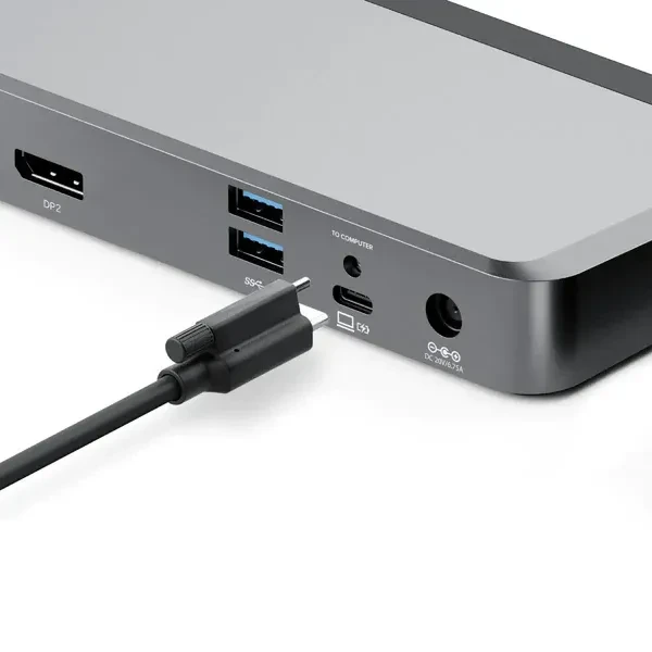 Alogic MX2 USB-C Dual Display DP Alt. Mode Docking Station - With 100W Power Delivery, USB-C 3.1 [Buchse]