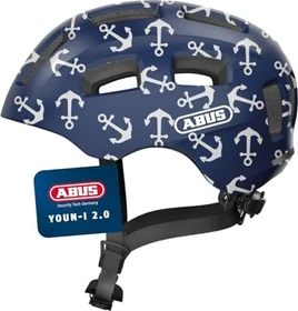 ABUS Youn-I 2.0 Kinderhelm blue anchor