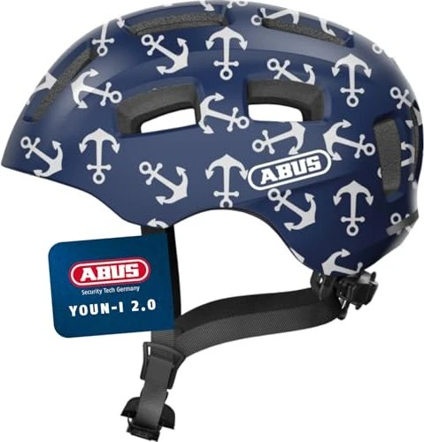 ABUS Youn-I 2.0 Kinderhelm blue anchor