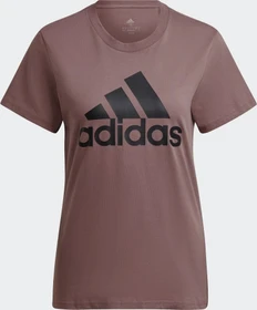 adidas Loungewear Essentials Logo T-Shirt kurzarm purple (Damen)