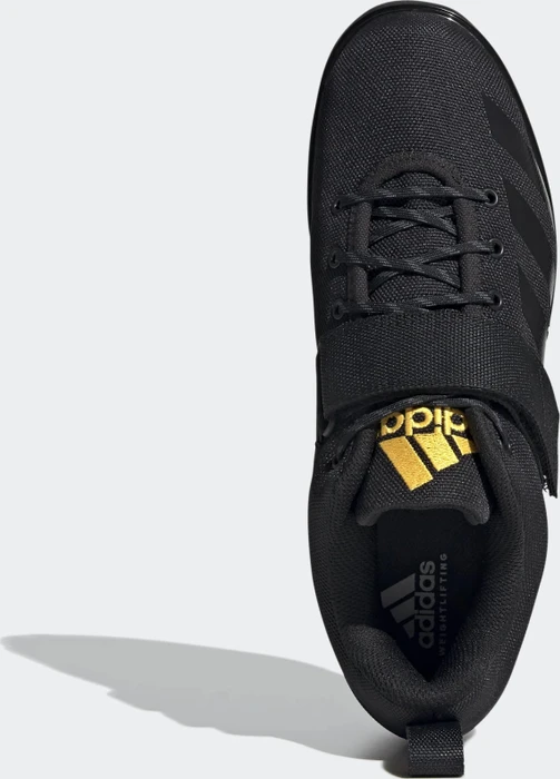 adidas Powerlift 4 core black/solar gold (Herren)