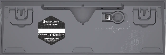 Endorfy Celeris 1800, grau, Endorfy YELLOW, USB/Bluetooth, CZ