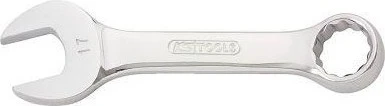 KS Tools CHROMEplus Ring-Maulschlüssel extra kurz, 6x90mm