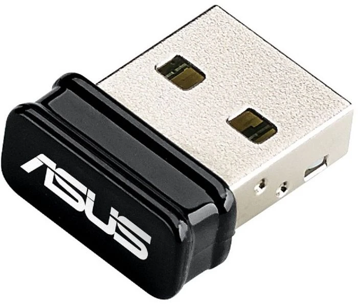 ASUS USB-N10 NANO, 2.4GHz WLAN, USB 2.0