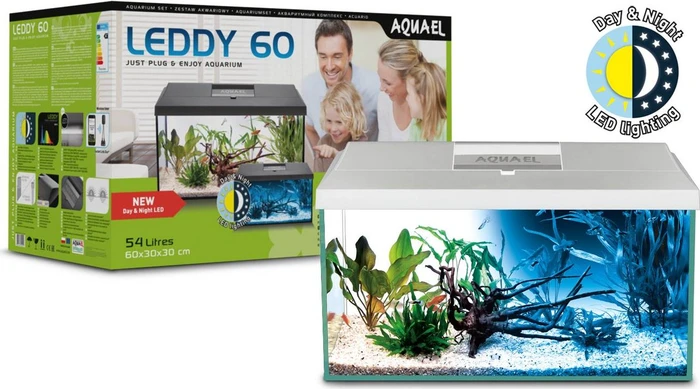Aquael Leddy Day & Night, Aquarium-Set