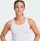 adidas All Me Medium-Support Long Line Bra Tanktop Sport-BH silver dawn (Damen) Vorschaubild