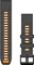 Garmin Ersatzarmband QuickFit 22 Silikon graphite/spark orange Vorschaubild