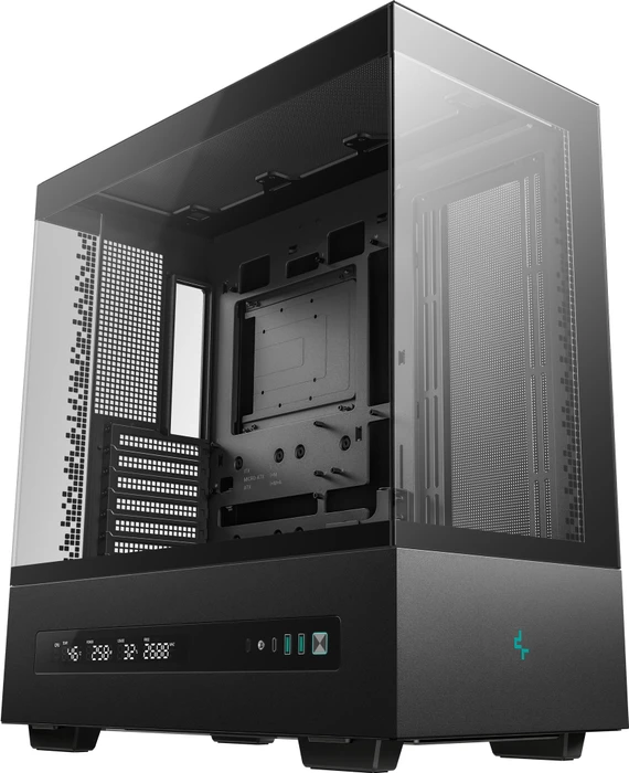 DeepCool CH690 Digital, schwarz, Glasfenster