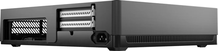 Fractal Design Node 202 + Integra PSU, schwarz, Mini-ITX, 450W SFX