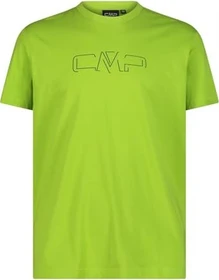 CMP Baumwoll Tropical Print T-Shirt kurzarm lindgrün (Herren)
