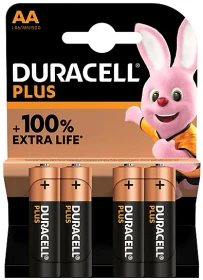 Duracell Plus Power Boost Mignon AA, 4er-Pack