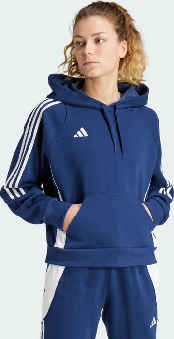 adidas Tiro 24 Sweat Hoodie navy blue 2/white (Damen)