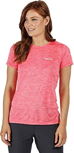 Regatta Fingal V Graphic Funktionsshirt kurzarm neon rosa (Damen)