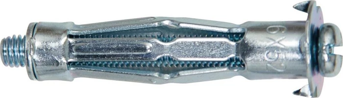 fischer HM 5x37 S Hohlraum-Metalldübel Schrauben/Dübel-Sortiment, 50 Stück