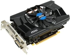 MSI Radeon R7 260, R7 260 1GD5 OC, 1GB GDDR5, 2x DVI, HDMI, DP