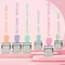 trodat Creative Mini Handstempel mit 12 Abdrucken "Schulplaner" inkl. 3-farbigem Kissen, 30x5mm, pastell blau, 2er-Set Vorschaubild