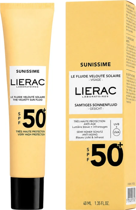 Lierac Sunissime The Velvety Sun Fluid LSF50+, 40ml
