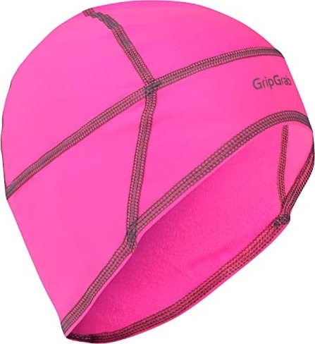 GripGrab Thermo Spring-Autumn Skull Unterziehmütze pink hi-vis (Herren)