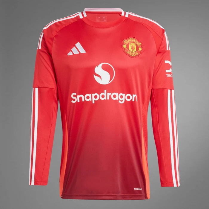 adidas Manchester United 2024/2025 Heimtrikot langarm (Herren)