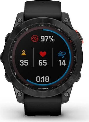 Garmin Fenix 7 Solar slate grey/black
